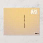 なんてこった！[おもしろいはがき] ポストカード (裏面)