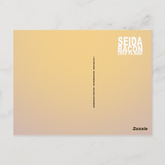 なんてこった！[おもしろいはがき] ポストカード (裏面)