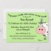 なんてこった!おもしろいバースデーパーティ招待状 招待状 (正面)