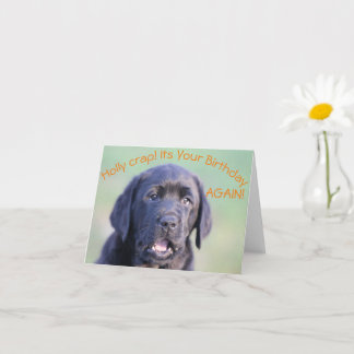 なんてこった！またお前の誕生日! カード