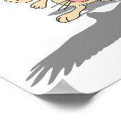 なんてこった？ウサギのキャラクター ポスター (角)