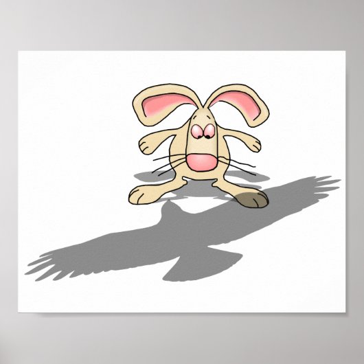 なんてこった？ウサギのキャラクター ポスター (正面)
