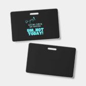 なんてこった！スプーンをチェックしよう バッジ (正面＆裏面)