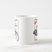 なんてこった! バイクはクールです! コーヒーマグカップ (中央)