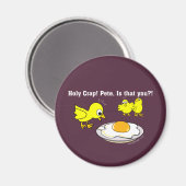 なんてこった！ピートあなたなの？パープル マグネット (正面/裏面)