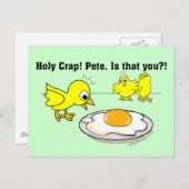 なんてこった!ピートあなたなの? ポストカード (正面/裏面)