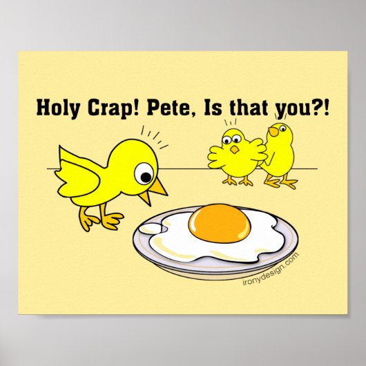 なんてこった！ピート、あなただけのビーガンユーモア ポスター (正面)