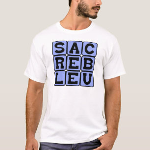 なんてこった、フランス語のスラング Tシャツ