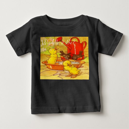 "なんてこった" ベビーTシャツ (正面)