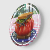 なんてこった！ ラージ壁時計 (傾斜)