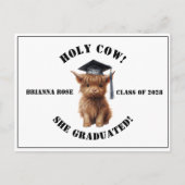 なんてこった!卒業サンキューポストカード ポストカード (正面)