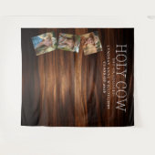 なんてこった！卒業写真素朴の背景 タペストリー (正面(横))