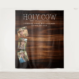 なんてこった！卒業写真素朴の背景 タペストリー