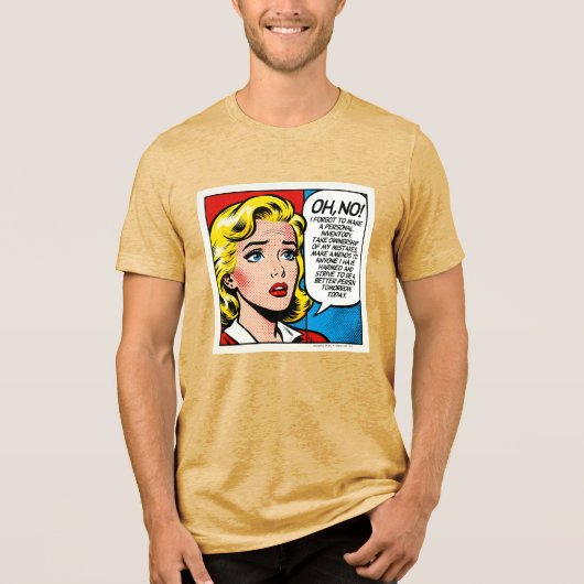 なんてこった 女の子 ユニセックス - トライブレンドTシャツ (正面)