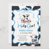 なんてこった!子供の誕生日テンプレート第1第2第3第4第 招待状 (正面)