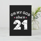 なんてこった、彼女は21歳なんだ 招待状 (スタンド正面)