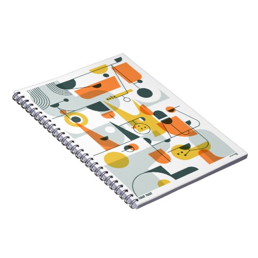 なんてこった!抽象芸術Doggoノートブック ノートブック (右側)