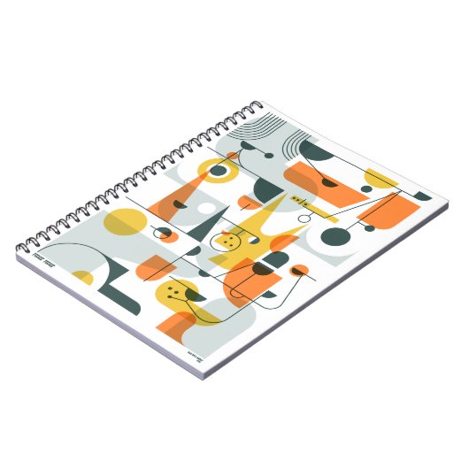 なんてこった！抽象芸術Doggoノートブック ノートブック (左側)