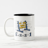 なんてこった!永遠のパーソナライズされたカラフルデザイン ツートーンマグカップ (左)