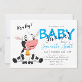 なんてこった!男の赤ちゃんだ 案内状 (正面)