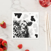 なんてこった！白黒の国の誕生日パーティー スタンダードカクテルナプキン (インサイチュ)