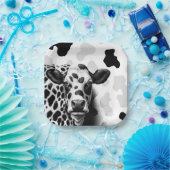 なんてこった！白黒の国の誕生日パーティー ペーパープレート (パーティー)