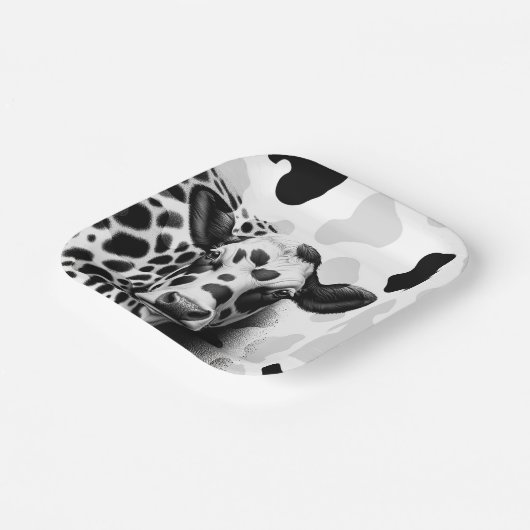 なんてこった！白黒の国の誕生日パーティー ペーパープレート (傾斜あり)