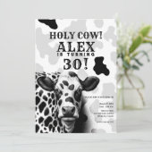 なんてこった!白黒の国の誕生日パーティー 招待状 (スタンド正面)