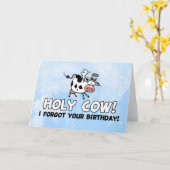 なんてこった!私忘れの誕生日よ! カード (黄色い花)