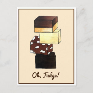 なんてこった! 誕生日のお菓子を忘れた! ポストカード