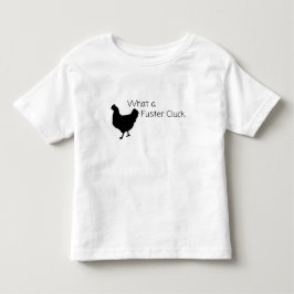 なんてこった!面白いニワトリの幼児用Tシャツ トドラーTシャツ