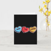 なんてことない、ありがとう。皮肉な反バレンタインの面白いギフト カード (黄色い花)