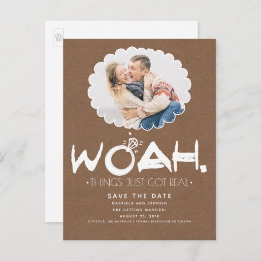 なんてこと得だ実在 | 写真の保存日付 案内ポストカード (正面/裏面)