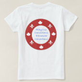 なんてこと!リー・マリーの創造的なデザイン Tシャツ (デザイン裏面)