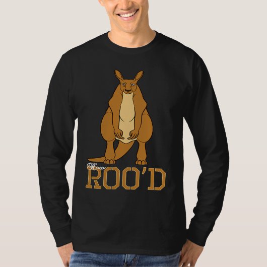 なんてカンガルーのようなオーストラリアの動物 Tシャツ (正面)