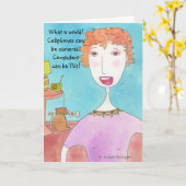 なんて世界なんだ！ カード (黄色い花)