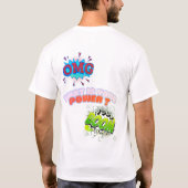 なんて力の持ち主なの？ Tシャツ (裏面)