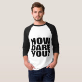 なんて勇気があるの? グレタTシャツ Tシャツ (正面フル)