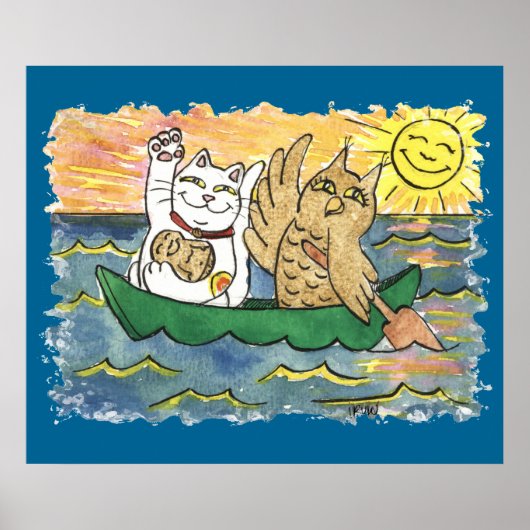 なんて幸運な航海だったんだろう。 ポスター (正面)