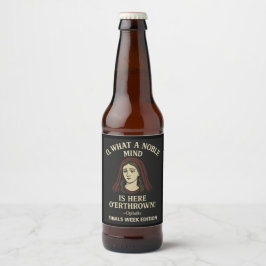 なんて心は打ち砕かれた ビールラベル