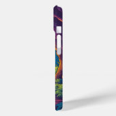 なんて恐ろしい恐竜、こっち見んなよ。 Case-Mate iPhoneケース (裏面 / 左)