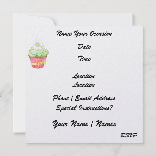 なんて素敵なんでしょう! - SRF 招待状 (裏面)