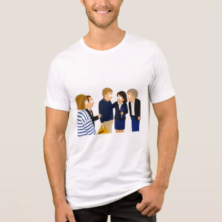 "なんて素敵なアランだ" トライブレンドTシャツ