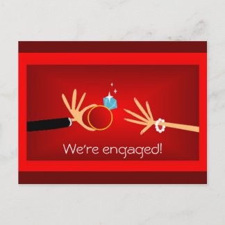 なんて素敵な岩！ - 赤 インビテーションポストカード