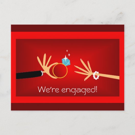 なんて素敵な岩！ - 赤 インビテーションポストカード (正面)