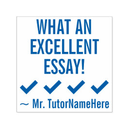 「なんて素晴らしいエッセイなんだ！」 マーキングゴム印 セルフインキングスタンプ