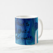 なんて素晴らしい世界だろう コーヒーマグカップ (正面右)