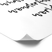 なんて素晴らしい世界だろう ポスター (角)