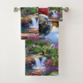 なんて素晴らしい世界に住んでいるのだろう バスタオルセット (インサイチュ)