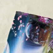 なんて素晴らしい世界に住んでいるのだろう ビーチタオル (インサイチュ)